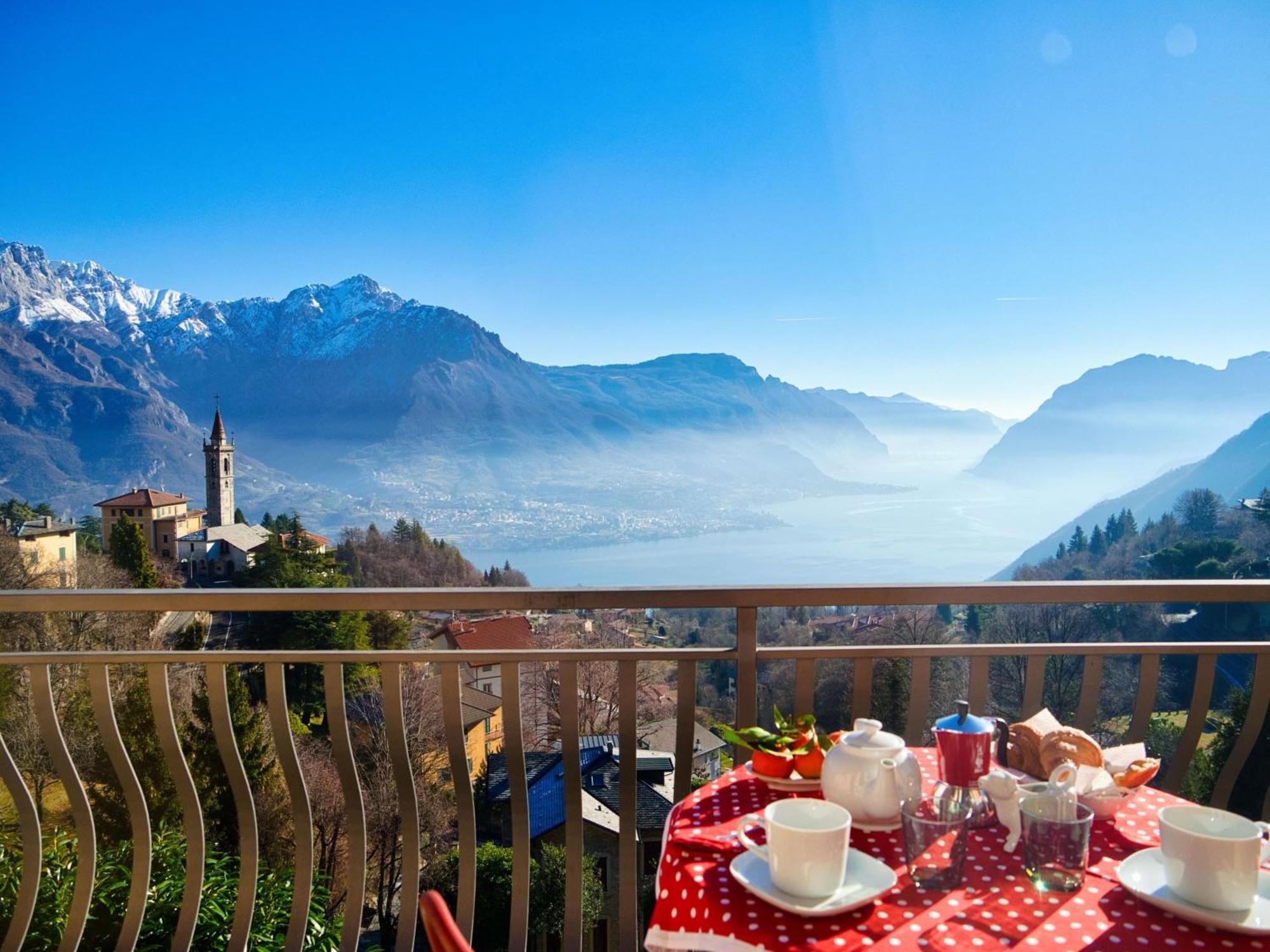 Panoramic Lakeview House Bellagio Civenna Bagian luar foto