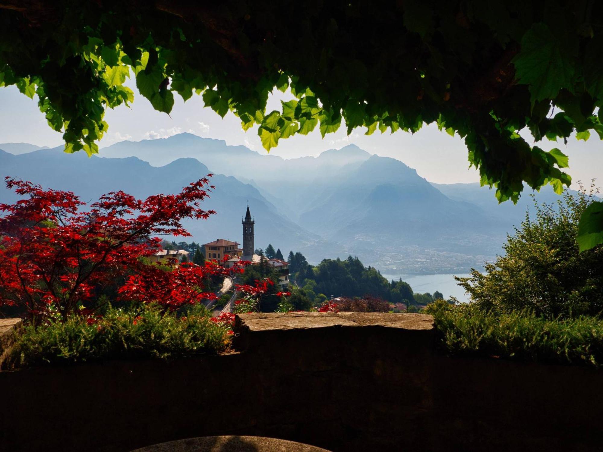 Panoramic Lakeview House Bellagio Civenna Bagian luar foto